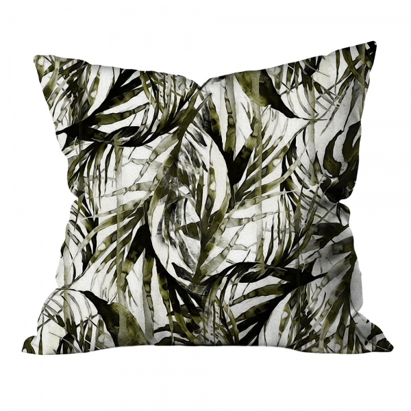 Tropical Thin Leaves Cushion