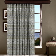Etnic Theme Tulles Curtain