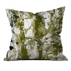 Abstract Green Cushion