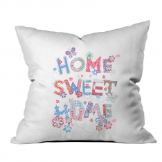 Butterfly Flower Sweet Home Cushion