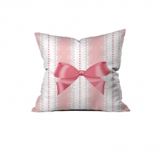 Romantic Lace Pattern Cushion