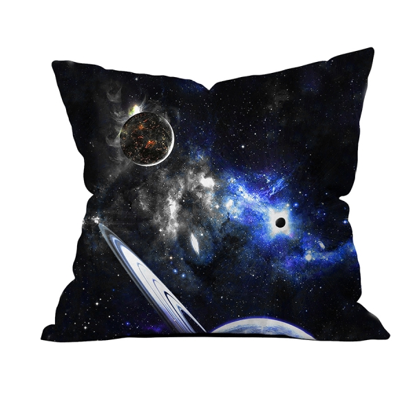 Fantasy Planets Space Cushion