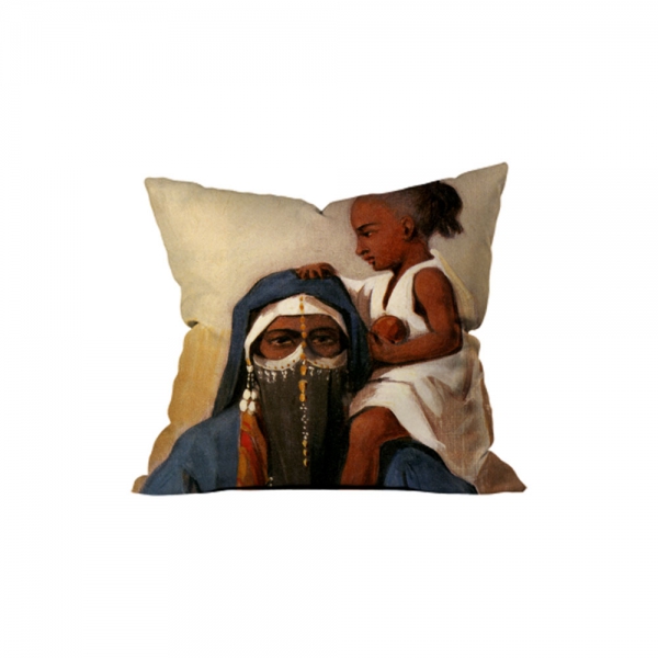 Egyption Fellahah With Her Child 1