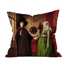 Jan Van Eyck - The Arnolfini Wedding 6 (Portret van Giovanni Arnolfini en zijn vrouw