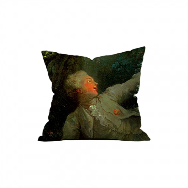 Jean Honore Fragonard-The Swing -2 Cushion 
