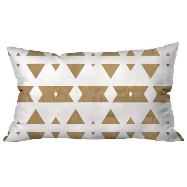 Mirrored Triangles Coffee Cushion 2