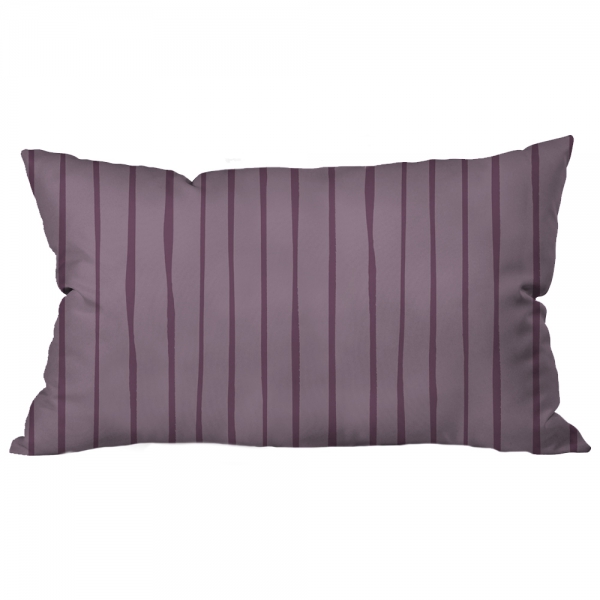 Scattered Lines Lavender Cushion 2