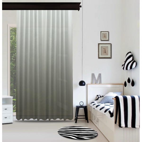 Gray Tulle Curtain By İmren Gürsoy