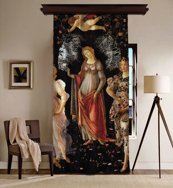 Sandro Botticelli - İlkbahar Panel BlackOut Perde