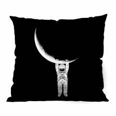 Moon and Astronaut Cushion
