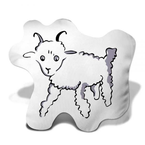 Little Prince Goat Trinket Pillow