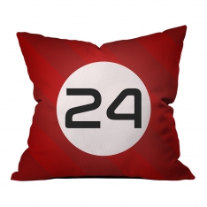 Model 24 Racing Car Pillow