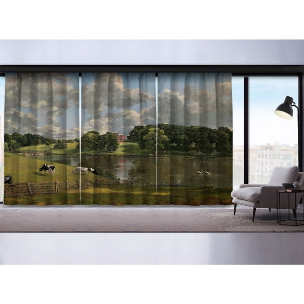 Wivenhoe Park 3 Pieces Panel Curtain