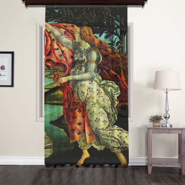 Sandro Botticelli - The Birth of Venus Panel 3 Tulle Curtain