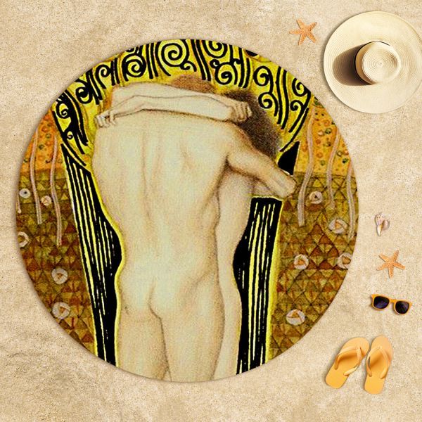 Gustav Klimt Der sonne Beach Towel