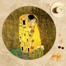 Gustav Klimt - The Kiss Beach Towel