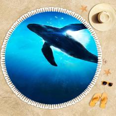 The Dance of the Whale Beach Towel