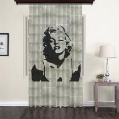 Marilyn Monroe Nostalgic Tulle Curtain