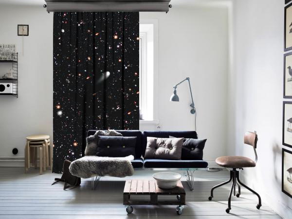 ''Galaxies Of The Universe'' Space One Piece Curtain
