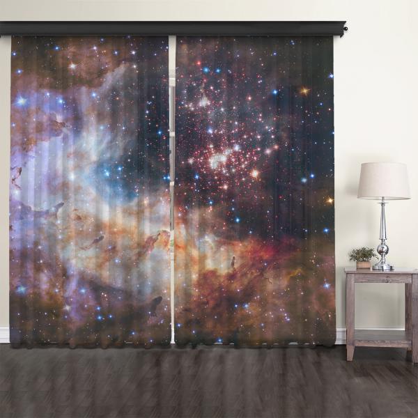 Westerlund 2 2 Panel Tulle Curtain