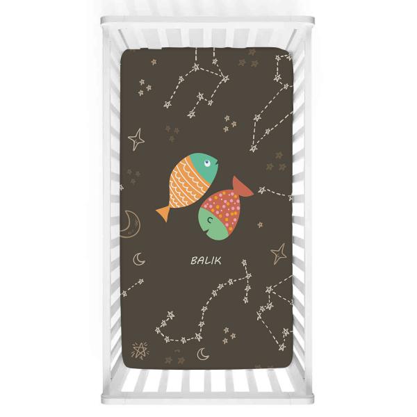 Pisces Baby Bed Cover