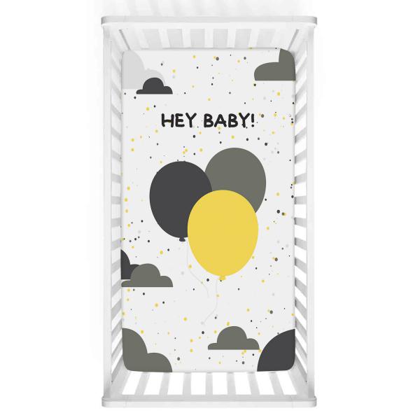 Baloons Baby Bed Cover