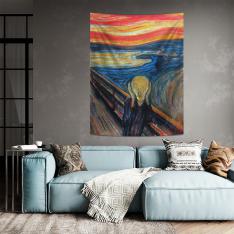 Edvard Munch - Çığlık Duvar Örtüsü