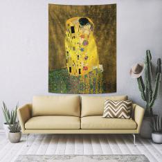 Gustav Klimt - Öpücük Duvar Örtüsü