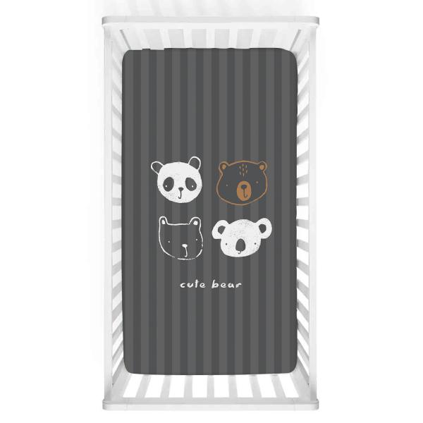 Cute Bear Baby Bed Cover
