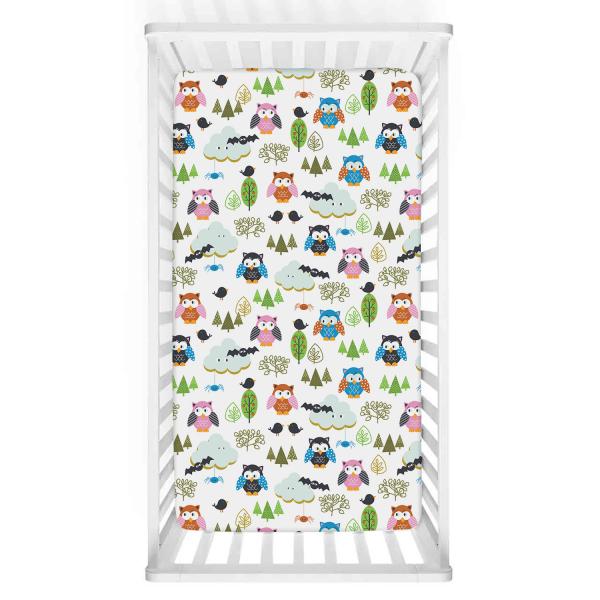 Cute Owls 2 Baby Bed Cover