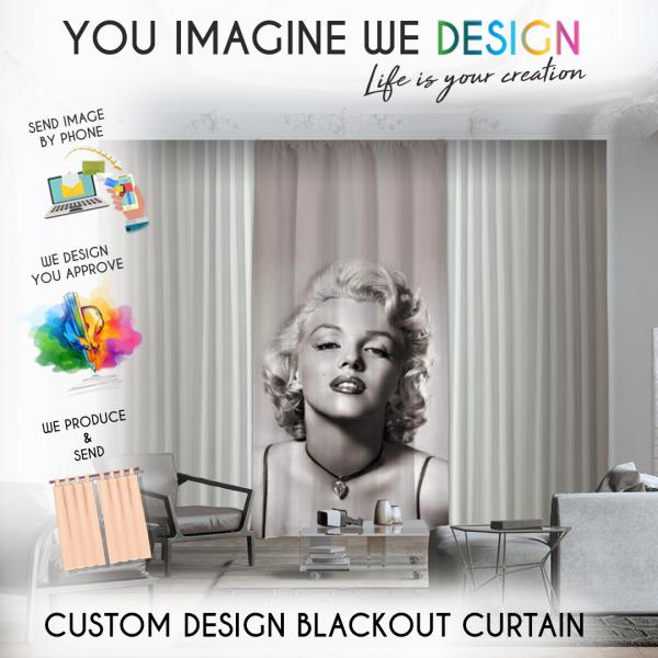 Custom Design Blackout Curtain