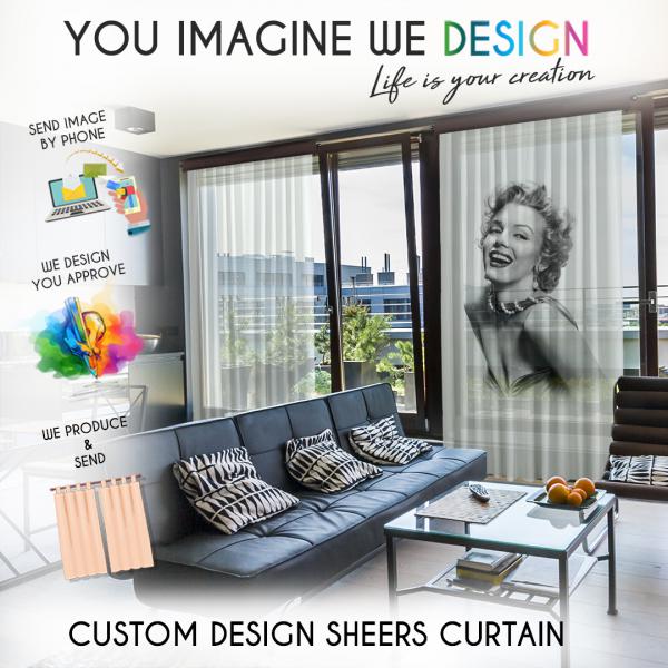 Custom Sheer Curtain