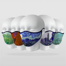 ''Masterpieces'' 5 Piece Mask Series